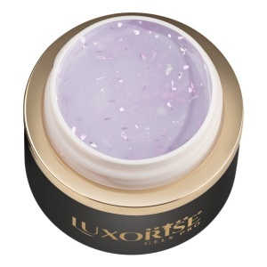 Gel UV Constructie Unghii RevoFlex Glitz LUXORISE 15ml, Lilac Sparkle - Img 3