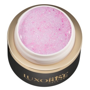 Gel UV Constructie Unghii RevoFlex Glitz LUXORISE 15ml, Orchid Shine - Img 3