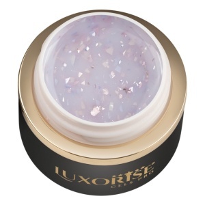 Gel UV Constructie Unghii RevoFlex Glitz LUXORISE 15ml, Petal Confetti - Img 2