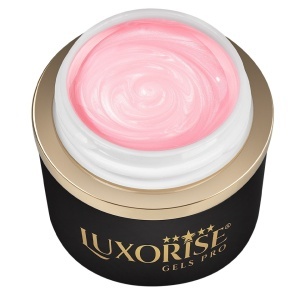Gel UV Constructie Unghii RevoFlex Royal Pearls LUXORISE 15ml, Rose Temple - Img 2