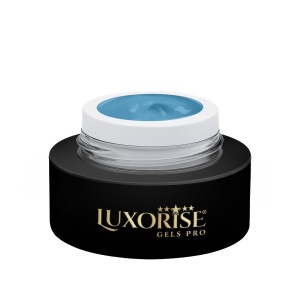 Gel UV Nail Art Babyboomer LUXORISE Cushion Ombre Thermo - Blue Haze Drift, 2ml - Img 3