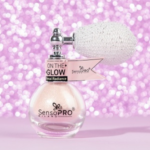 Iluminator Pudra cu Pompita On the Glow SensoPRO Milano, Petal Radiance - Img 4
