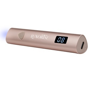 Lampa Unghii UV / LED Bright Core - LUXORISE, Rose Gold - Img 4