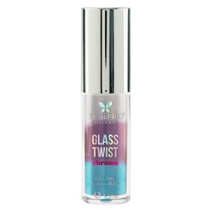 Luciu de buze Glass Twist Chrome SensoPRO Milano, Midnight - Img 4