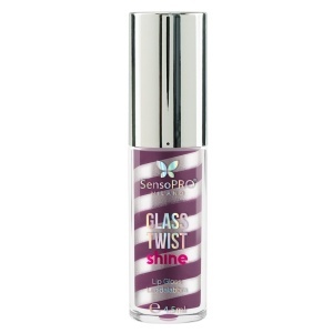 Luciu de buze Glass Twist Shine SensoPRO Milano, Silver Plum - Img 4