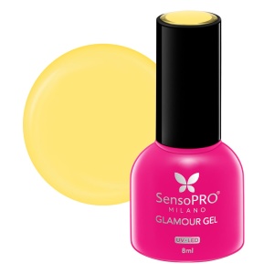 Oja Semipermanenta Glamour Gel SensoPRO Milano - #97 Wild Sunflower, 8ml