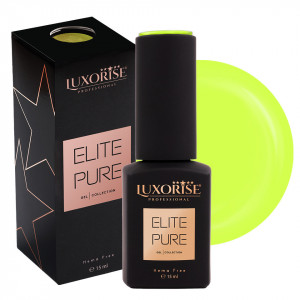 Oja Semipermanenta Hema Free ELITE PURE LUXORISE - Fluorescent Yellow, 15ml