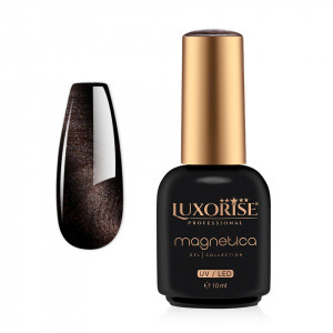 Oja Semipermanenta MAGNETICA LUXORISE - Holo Blaze, Gilded Bronze 10ml