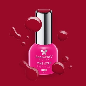 Oja Semipermanenta One Step Brilliant Gel SensoPRO Milano - #112 Blind Date, 8ml - Img 2