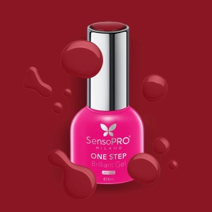 Oja Semipermanenta One Step Brilliant Gel SensoPRO Milano - #16 Future Diva, 8ml - Img 2