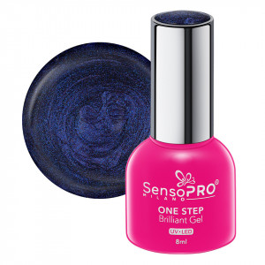 Oja Semipermanenta One Step Brilliant Gel SensoPRO Milano - #85 Galaxy Dress, 8ml