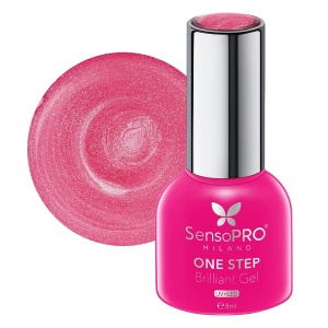 Oja Semipermanenta One Step Brilliant Gel SensoPRO Milano - #98 Sweet Radiance, 8ml