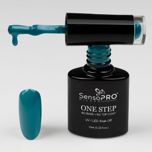 Oja Semipermanenta SensoPRO Milano One Step Green Lotus #058, 10ml - Img 2