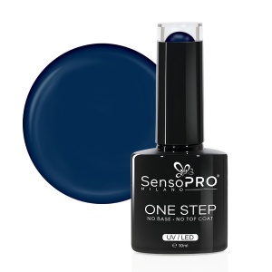 Oja Semipermanenta SensoPRO One Step Dark Blue #034, 10ml