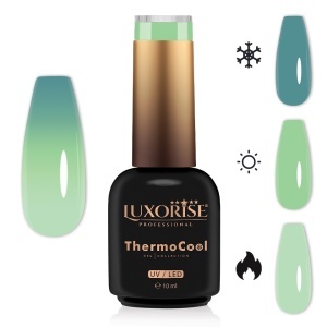 Oja Semipermanenta Termica 3 Culori LUXORISE ThermoCool, Boho Belle 10ml