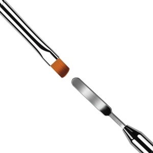 Pensula Polygel cu Spatula SensoPRO Milano SculptPro - Img 2