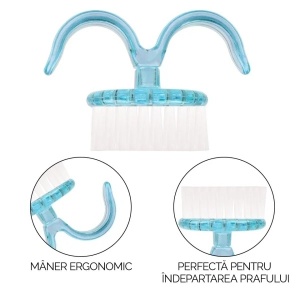 Perie Praf Unghii SensoPRO Milano - Aqua Puff - Img 2