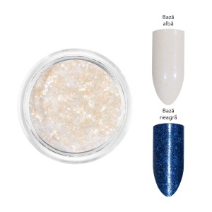 Pigment Unghii Diamond LUXORISE, Starlight Teal - Img 3