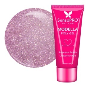 Polygel MODELLA SensoPRO Milano - Taupe Gold, 50ml