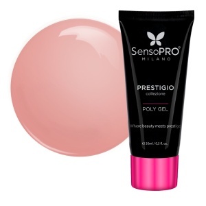 Polygel PRESTIGIO SensoPRO Milano - Coral Cuddle, 30ml