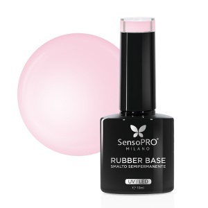 Rubber Base Gel SensoPRO Milano 10ml, Graceful Pink 20