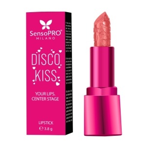 Ruj cu Sclipici Disco Kiss SensoPRO Milano - Strobe Berry