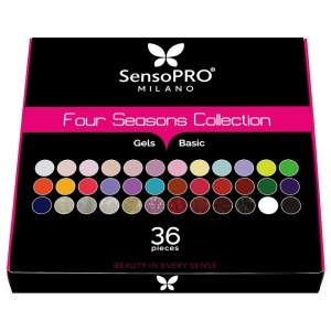 Set 36 Geluri UV Colorate SensoPRO Milano, Four Seasons Collection - Img 3