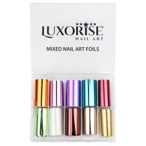 Set Folii Transfer LUXORISE #46 Holo Rainbow, Set 10 buc - Img 1