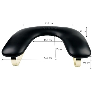 Suport Manichiura ZenU LUXORISE, Black & Gold - Img 2