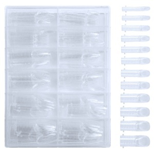 Tipsuri Profesionale Reutilizabile REVOMAX PRO TIPS Perfect InnerFrench LUXORISE, 120pcs - Img 4