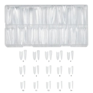 Tipsuri Reutilizabile REVOMAX Two-Piece System Stiletto LUXORISE pentru Polygel si Gel - Img 5