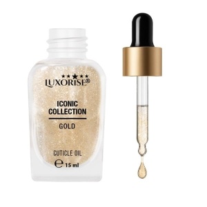 Ulei cuticule Iconic Collection, Gold - LUXORISE 15ml - Img 2