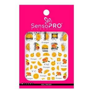 Abtibild Unghii SensoPRO Milano Orange Ice Cream, model F762