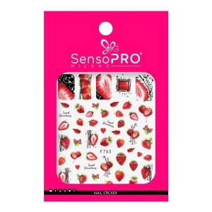 Abtibild Unghii SensoPRO Milano Strawberry Juice, model F763