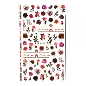 Abtibilduri Unghii SensoPRO Milano Rose Grace, model F858 - Img 2