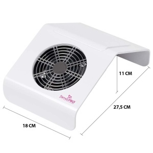 Aspirator Praf Unghii Vortexio 40W - SensoPRO Milano, Alb - Img 4