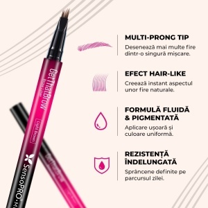 Carioca de Sprancene Get That Brow SensoPRO Milano -Dark Brown - Img 3