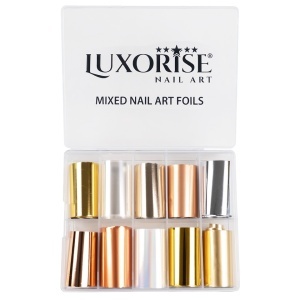 Folie Transfer LUXORISE #15 Shiny Colors, Set 10 buc