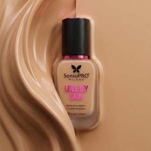 Fond de ten SensoPRO Milano, Love My Skin, cu Vitamina E - S01 Light Neutral - Img 2