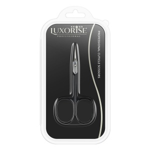 Forfecuta Cuticule Profesionala LUXORISE, Extra Sharp Black - Img 3