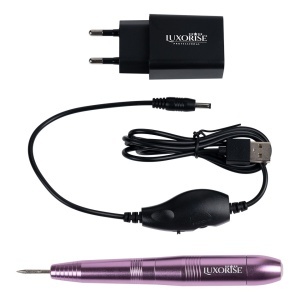 Freza Unghii cu Capat USB Titanium Travel - LUXORISE, Rose - Img 4