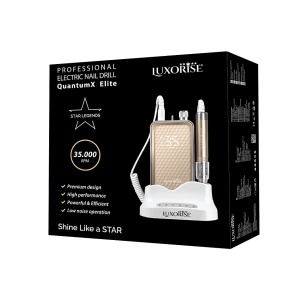 Freza Unghii Portabila QuantumX Elite 35.000RPM - LUXORISE, Silver - Img 5