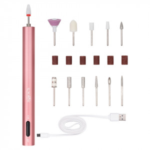 Freza Unghii Portabila TITANIUM PEN PRO - LUXORISE, Roz