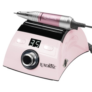 Freza unghii profesionala Energy PRO - LUXORISE , 35.000 RPM, Pink - Img 2