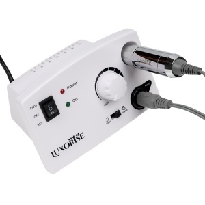 Freza unghii profesionala XPRESS FORCE - LUXORISE, 30000 RPM, Alb - Img 2