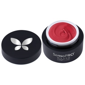 Gel Colorat UV SensoPRO Milano Expert Line - Scarlet Blaze 5ml - Img 2