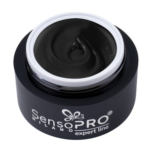 Gel Colorat UV SensoPRO Milano Expert Line - Timeless Black 5ml - Img 2