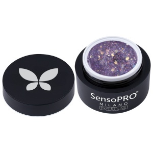 Gel Constructie Unghii Expert Line Petal Glow SensoPRO Milano - Iris Bloom, 15ml - Img 2