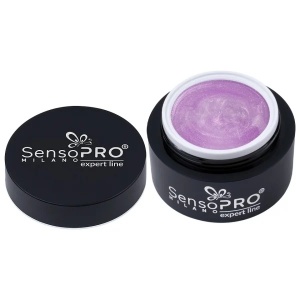Gel Constructie Unghii Expert Line SensoPRO Milano - Lavender Cloud 15ml - Img 2