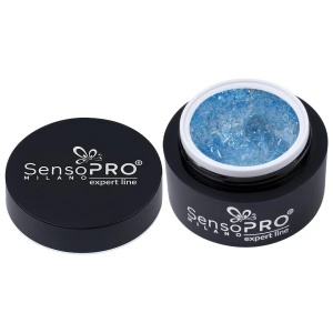 Gel Constructie Unghii Expert Line SensoPRO Milano - Splashing Waves 15ml - Img 2